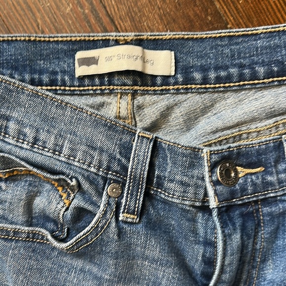 VINTAGE LEVIS 505 Classic Blue‎ Women's Jeans size 28 - Picture 5 of 8